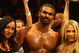 LONDON - NOVEMBER 15:  David Haye of Great Britain celebrates winning in the fifth round of the heavyweight fight against Monte Barrett of United States at the O2 Centre on November 15, 2008 in London, England.  (Photo by Paul Gilham/Getty Images)