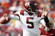 TAMPA, FL - DECEMBER 06: Quarterback Tyrod Taylor #5 of the Virginia Tech Hokies throws a pass against the Boston College Eagles in the 2008 ACC Football Championship game at the Raymond James Stadium on December 6, 2008 in Tampa, Florida. (Photo by Doug Benc/Getty Images)
