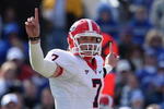 LEXINGTON, KY - NOVEMBER 8:  Matthew Stafford #7 of the Georgia Bulldogs stands under center during the game against the Kentucky Wildcats at Commonwealth Stadium on November 8, 2008 in Lexington, Kentucky. (Photo by Andy Lyons/Getty Images)