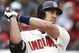 CLEVELAND - APRIL 10: Travis Hafner #48 of the Cleveland Indians hits a home run against the Toronto Blue Jays in the third inning April 10, 2009 at Progressive Field in Cleveland, Ohio. (Photo by Matt Sullivan/Getty Images)