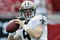 TAMPA, FL - NOVEMBER 30: Quarterback Drew Brees #9 of the New Orleans Saints warms up against the Tampa Bay Buccaneers at Raymond James Stadium on November 30, 2008 in Tampa, Florida.  (Photo by Al Messerschmidt/Getty Images) 