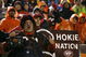 BLACKSBURG - OCTOBER 25: Fans of the Virginia Tech Hokies show their support during the game against the Boston College Eagles at Lane Stadium on October 25, 2007 in Blacksburg, Virginia. (Photo by Kevin C. Cox/Getty Images)