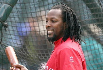 SEATTLE - APRIL 14: Vladimir Guerrero #27 of the Los Angeles Angels of Anaheim warms up during batting practice before the Opening Day game against the Seattle Mariners on April 14, 2009 at Safeco Field in Seattle, Washington. (Photo by: Otto Greule Jr/Getty Images)