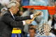DETROIT - APRIL 06:  Head coach Roy Williams of the North Carolina Tar Heels cuts down a piece of the net after they 89-72 win against the Michigan State Spartans during the 2009 NCAA Division I Men's Basketball National Championship game at Ford Field on April 6, 2009 in Detroit, Michigan.  (Photo by Gregory Shamus/Getty Images)