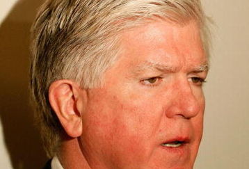 MONTREAL - JANUARY 24:  Toronto Maple Leafs General Manager Brian Burke speaks with the media at the NHL Board of Governors Meeting during the 2009 NHL All-Star weekend on January 24, 2009 at the Bell Centre in Montreal, Canada.  (Photo by Richard Wolowicz/Getty Images)