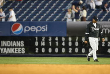 NEW YORK - APRIL 18: Mariano Rivera #42 of the New York Yankees walks to the dugout from the bullpen, past the scoreboard after the game against the Cleveland Indians at Yankee Stadium on April 18, 2009 in the Bronx borough of New York City. (Photo by Nick Laham/Getty Images)