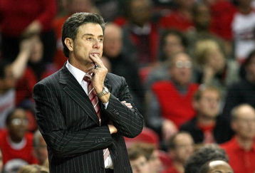 LOUISVILLE, KY - DECEMBER 27:  Rick Pitino the Head Coach of the Louisville Cardinals is pictured during the game against the UAB Blazers on December 27, 2008 at Freedom Hall in Louisville, Kentucky. Louisville won 82-62.  (Photo by Andy Lyons/Getty Images)