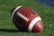 PASADENA, CA - JANUARY 1:  Detail view of a football resting on the grass during the game between the Penn State Nittany Lions and teh USC Trojans on January 1, 2009 at the Rose Bowl in Pasadena, California.  USC won 38-24.  (Photo by Jeff Golden/Getty Images)