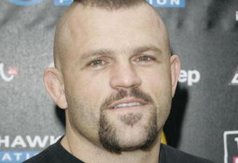 BEVERLY HILLS - OCTOBER 23:  UFC figther Chuck Liddell arrives at the Stand Up For Skate Parks To Benefit The Tony Hawk Foundation at a private residence on October 23, 2005 in Beverly Hills, California. (Photo by Michael Buckner/Getty Images)