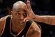 LOS ANGELES, CA - APRIL 9: Chauncey Billups #7 of the Denver Nuggets has his vision blocked by Kobe Bryant #24 of the Los Angeles Lakers at Staples Center April 9, 2009 in Los Angeles, California. NOTE TO USER: User expressly acknowledges and agrees that, by downloading and/or using this Photograph, user is consenting to the terms and conditions of the Getty Images License Agreement. (Photo by Kevork Djansezian/Getty Images)