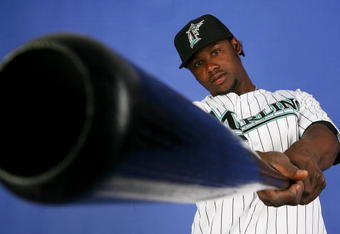JUPITER, FL - FEBRUARY 22:  Hanley Ramirez #2 of the Florida Marlins poses during photo day at Roger Dean Stadium February 22, 2009 in Jupiter, Florida.  (Photo by Doug Benc/Getty Images)