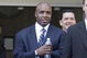 SAN FRANCISCO - JUNE 6:  Barry Bonds leaves the Phillip Burton Federal Building and United States Court House after making two appearances in United States District Court June 6, 2008 in San Francisco, California.  Bonds was arraigned on 14 counts of false statements and one count of obstruction of justice in a May 13 superseding indictment. He also appeared for a status conference on setting a trial date.  (Photo by David Paul Morris/Getty Images)