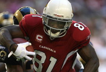 GLENDALE, AZ - DECEMBER 30:  Wide receiver Anquan Boldin #81 of the Arizona Cardinals carries the ball against the St. Louis Rams at University of Phoenix Stadium December 30, 2007 in Glendale, Arizona.   The Cardinals won 48-19.  (Photo by Stephen Dunn/Getty Images)