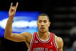 CHARLOTTE, NC - MARCH 03:  Derrick Rose #1 of the Chicago Bulls dribbles the ball against the Charlotte Bobcats during their game at Time Warner Cable Arena on March 3, 2009 in Charlotte, North Carolina. NOTE TO USER: User expressly acknowledges and agrees that, by downloading and/or using this Photograph, user is consenting to the terms and conditions of the Getty Images License Agreement.  (Photo by Streeter Lecka/Getty Images)
