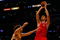 LOS ANGELES, CA - APRIL 03:  Yao Ming #11 of the Houston Rockets shoots over Pau Gasol #16 of the Los Angeles Lakers during the first half at Staples Center on April 3, 2009 in Los Angeles, California. NOTE TO USER: User expressly acknowledges and agrees that, by downloading and/or using this Photograph, user is consenting to the terms and conditions of the Getty Images License Agreement.  (Photo by Jeff Gross/Getty Images)
