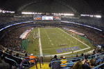 TORONTO, ON - DECEMBER 07: The Buffalo Bills and the Miami Dolphins play in the first regular season NFL game held in Canada on December 7, 2008 at Rogers Centre in Toronto, Ontario, Canada. (Photo by Rick Stewart/Getty Images)