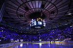 NEW YORK - APRIL 20: Fans were given glow sticks on their way into the game between the New York Rangers and the Washington Capitals for Game Three of the Eastern Conference Quarterfinal Round of the 2009 NHL Stanley Cup Playoffs at Madison Square Garden on April 20, 2009 in New York City. The Capitals defeated the Rangers 4-0. (Photo by Bruce Bennett/Getty Images)