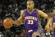 OAKLAND, CA - MARCH 15: Grant Hill #33 of the Phoenix Suns dribbles the ball against the Golden State Warriors during an NBA game on March 15, 2009 at Oracle Arena in Oakland, California. NOTE TO USER: User expressly acknowledges and agrees that, by downloading and or using this photograph, User is consenting to the terms and conditions of the Getty Images License Agreement. (Photo by Jed Jacobsohn/Getty Images)