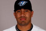 DUNEDIN, FL - FEBRUARY 23:  Ricky Romero #24 of the Toronto Blue Jays poses during photo day at the Bobby Mattick Training Center at Englebert Complex on February 23, 2009 in Dunedin, Florida.  (Photo by J. Meric/Getty Images)