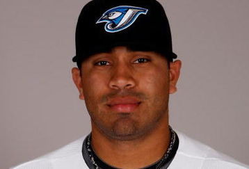DUNEDIN, FL - FEBRUARY 23:  Ricky Romero #24 of the Toronto Blue Jays poses during photo day at the Bobby Mattick Training Center at Englebert Complex on February 23, 2009 in Dunedin, Florida.  (Photo by J. Meric/Getty Images)