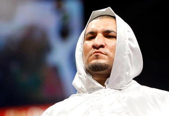 LAS VEGAS - APRIL 11:  Chris Arreola enters the ring for his heavyweight bout against Jameel McCline at the Mandalay Bay Events Center April 11, 2009 in Las Vegas, Nevada. Arreola won by knockout in the fourth round.  (Photo by Ethan Miller/Getty Images)