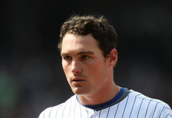 NEW YORK - APRIL 19:  Daniel Murphy #28 of the New York Mets against the Milwaukee Brewers at Citi Field on April 19, 2009 in the Flushing neighborhood of the Queens borough of New York City.  (Photo by Nick Laham/Getty Images)