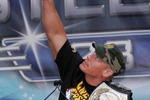 NEW YORK - MARCH 28:  Wrestler John Cena speaks at the press conference held by Battle of the Billionaires to announce details of Wrestlemania 23 at Trump Tower on March 28, 2007 in New York City.  (Photo by Bryan Bedder/Getty Images)