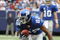 EAST RUTHERFORD, NJ - OCTOBER 05:  Mario Manningham #82 of the New York Giants plays against the Seattle Seahawks during their game on October 5, 2008 at Giants Stadium in East Rutherford, New Jersey.  (Photo by Al Bello/Getty Images)