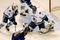 ST. LOUIS, MO. - APRIL 21: Robert Luongo #1of the Vancouver Canucks makes a save against the St. Louis Blues during Game Four of the Western Conference Quarterfinals of the 2009 NHL Stanley Cup Playoffs at the Scottrade Center on April 21, 2009 in St. Louis, Missouri.  (Photo by Dilip Vishwanat/Getty Images)