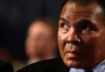 NEW YORK - SEPTEMBER 24:  Muhammad Ali attends the opening session of the Clinton Global Initiative (CGI) September 24, 2008 in New York City. President Clinton is hosting the fourth annual meeting of the Clinton Global Initiative (CGI), a gathering of politicians celebrities, philanthropists and business leaders grouped together to discuss pressing global issues.  (Photo by Spencer Platt/Getty Images)