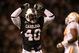 COLUMBIA, SC - NOVEMBER 01:  Eric Norwood #40 of the South Carolina Gamecocks celebrates after making a defensive stop against the Tennessee Volunteers during their game at Williams-Brice Stadium on November 1, 2008 in Columbia, South Carolina.  (Photo by Streeter Lecka/Getty Images)