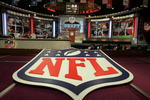 NEW YORK - APRIL 26:  A general view shows the stage during the during the 2008 NFL Draft on April 26, 2008 at Radio City Music Hall in New York City.  (Photo by Jim McIsaac/Getty Images)