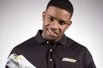 NEW YORK - APRIL 21:  Football player Michael Crabtree poses for a portrait on April 21, 2009 in New York City.  (Photo by Chris McGrath/Getty Images for Subway)