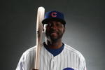 MESA, AZ - FEBRUARY 23:  Milton Bradley of the Chicago Cubs poses during photo day at the Fitch Park Spring Training complex on February 23, 2009 in Mesa, Arizona. (Photo by Donald Miralle/Getty Images)