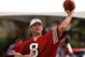 Steve Young releases a pass during an alumni air it out flag football game February 10 before  the 2006 Pro Bowl in Honolulu.  (Photo by Al Messerschmidt/Getty Images)