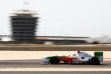 SAKHIR, BAHRAIN - APRIL 24:  Adrian Sutil of Germany and Force India drives during practice for the Bahrain Formula One Grand Prix at the Bahrain International Circuit on April 24, 2009 in Sakhir, Bahrain.  (Photo by Clive Mason/Getty Images)