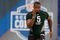 INDIANAPOLIS, IN - FEBRUARY 23:  Linebacker Aaron Curry of Wake Forset runs the 40 yard dash during the NFL Scouting Combine presented by Under Armour at Lucas Oil Stadium on February 23, 2009 in Indianapolis, Indiana. (Photo by Scott Boehm/Getty Images)
