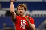 INDIANAPOLIS, IN - FEBRUARY 22:  Quarterback Matthew Stafford of Georgia passes the football during the NFL Scouting Combine presented by Under Armour at Lucas Oil Stadium on February 22, 2009 in Indianapolis, Indiana. (Photo by Scott Boehm/Getty Images)