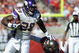 TAMPA, FL - NOVEMBER 16: Running back Adrian Peterson #28 of the Minnesota Vikings rushes upfield against the Tampa Bay Buccaneers at Raymond James Stadium on November 16, 2008 in Tampa, Florida.  (Photo by Al Messerschmidt/Getty Images) 