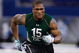 INDIANAPOLIS, IN - FEBRUARY 23:  Defensive lineman Larry English of Northern Illinois runs during the NFL Scouting Combine presented by Under Armour at Lucas Oil Stadium on February 23, 2009 in Indianapolis, Indiana. (Photo by Scott Boehm/Getty Images)