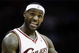 CLEVELAND - APRIL 21: LeBron James #23 of the Cleveland Cavaliers reacts to a play against the Detroit Pistons in Game Two of the Eastern Conference Quarterfinals during the 2009 NBA Playoffs at Quicken Loans Arena on April 21, 2009 in Cleveland, Ohio. Cleveland won the game 94-82, taking a 2-0 series lead. NOTE TO USER: User expressly acknowledges and agrees that, by downloading and or using this photograph, User is consenting to the terms and conditions of the Getty Images License Agreement. (Photo by Gregory Shamus/Getty Images)
