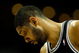 CHARLOTTE, NC - JANUARY 19:  Tim Duncan #21 of the San Antonio Spurs stands on the free throw line against the Charlotte Bobcats during their game at Time Warner Cable Arena on January 19, 2009 in Charlotte, North Carolina.  NOTE TO USER: User expressly acknowledges and agrees that, by downloading and or using this photograph, User is consenting to the terms and conditions of the Getty Images License Agreement.  (Photo by Streeter Lecka/Getty Images)