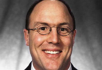 FOXBOROUGH, MA - 2008:  Scott Pioli of the New England Patriots poses for his 2008 NFL headshot at photo day in Foxborough, Massachusetts.  (Photo by Getty Images)