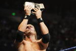 SYDNEY, AUSTRALIA - JUNE 15:  World Heavyweight Champion Edge poses during WWE Smackdown at Acer Arena on June 15, 2008 in Sydney, Australia.  (Photo by Gaye Gerard/Getty Images)