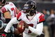 PHILADELPHIA - DECEMBER 31: Michael Vick #7 of the Atlanta Falcons looks to pass against the Philadelphia Eagles in NFL action December 31, 2006 at Lincoln Financial Field in Philadelphia, Pennsylvania. The Eagles won 24-17. (Photo by Jim McIsaac/Getty Images)