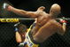 CHICAGO- OCTOBER 25:  Anderson Silva fights Patrick Cote in the Middleweight Title Bout at UFC's Ultimate Fight Night at Allstate Arena on October 25, 2008 in Chicago, Illinois. (Photo by Tasos Katopodis/Getty Images)
