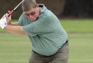 MADISON, MS - SEPTEMBER 19:  John Daly hits from the fairway bunker on the 11th hole during second round play in the Viking Classic at the Annandale Golf Club on September 19, 2008 in  Madison, Mississippi.  (Photo by Dave Martin/Getty Images)
