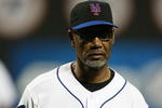 NEW YORK - APRIL 28:  Jerry Manuel #53, Manager of the New York Mets, runs off the field during the game against the Florida Marlins on April 28, 2009 at Citi Field in the Flushing neighborhood of the Queens borough of New York City.  (Photo by Al Bello/Getty Images)