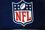 HOUSTON - NOVEMBER 09:  The NFL shield logo on the goal post during play between the Baltimore Ravens and the Houston Texans at Reliant Stadium on November 9, 2008 in Houston, Texas.  (Photo by Ronald Martinez/Getty Images)
