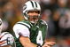 EAST RUTHERFORD, NJ - DECEMBER 28: Brett Favre #4 of The New York Jetspasses the ball against The Miami Dolphins during their game on December 28, 2008 at Giants Stadium in East Rutherford, New Jersey. (Photo by Al Bello/Getty Images)